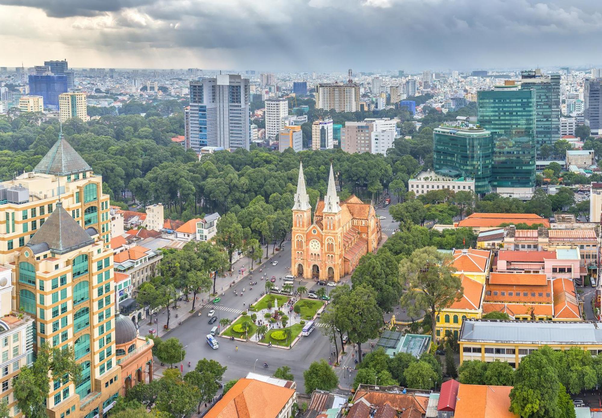 Oakwood Hotel&Apartments Saigon Ho Chi Minh-stad Buitenkant foto